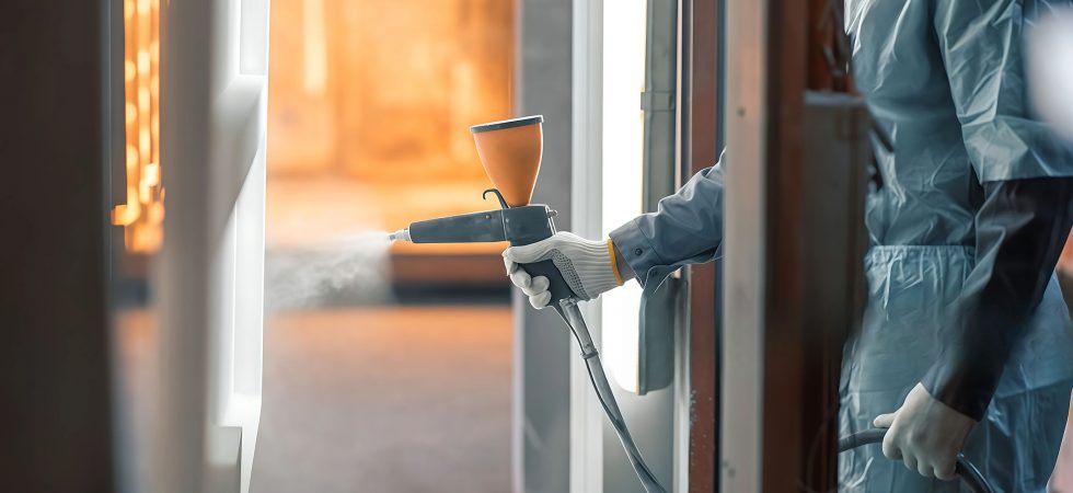 Powder coating machine, Powder coating line, Booth, Curing oven