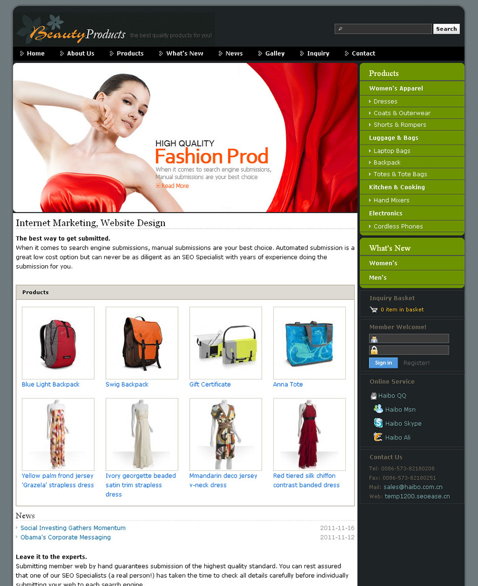 自己怎么做网络推广外贸建站,厦门外贸网站推广,厦门免费建站：网页制作作品, Temp1211