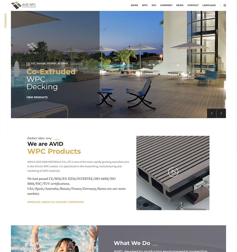 AVID: WPC Decking