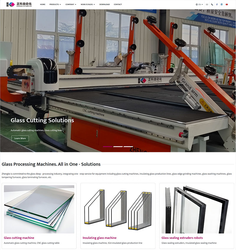 ZHENGKE: Insulating Glass Machine